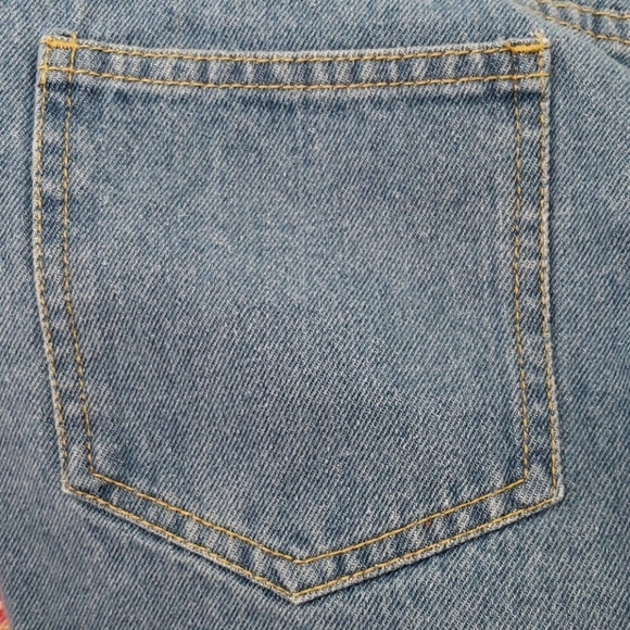 FIVE BELOW Cut-off Distressed Jean Shorts SZ M Jr - Picture 7 of 8